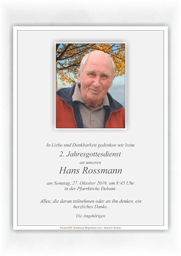 Hans Rossmann